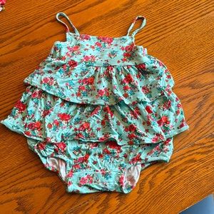 Posh Peanut Ruffle Bubble 2T